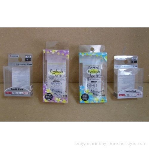 CUTE PACKAGING BOX PET PVC CUSTOM PRINTING AND PACKAGING BOX